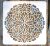 Mandala mintás 19 rétegző sablon  stencil, 30x30 cm-es 