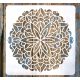 Mandala mintás 19 rétegző sablon  stencil, 30x30 cm-es 