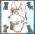 farkas  kutya mintás festő sablon 30x30 cm-es műanyag DIY stencil