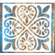  csempe mintás DIY festő sablon 30x30 cm-es műanyag stencil  sablon 
