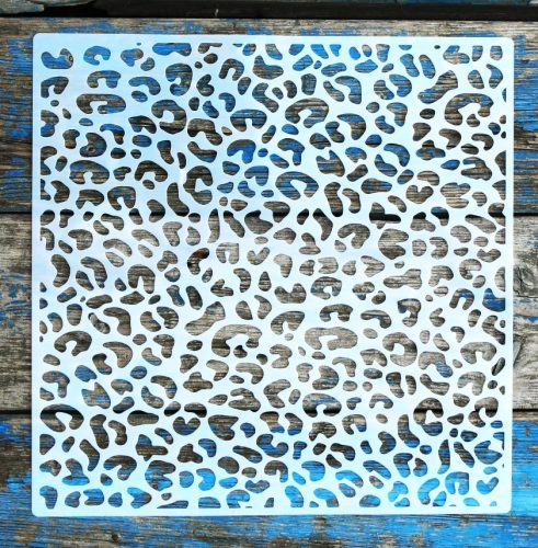  geometriai mintás festő  sablon 30x30 cm-es DIY stencil