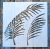levél mintás műanyag fal  sablon, 30x30 cm-es DIY festő stencil 