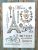  Eiffel tornyos műanyag festősablon 21x30cm-es DIY  stencil
