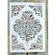 Barokk mintás sablon sarok  mintával ST5447