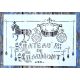   Chaumont-kastély  műanyag festő sablon  21x30cm-es DIY stencil 