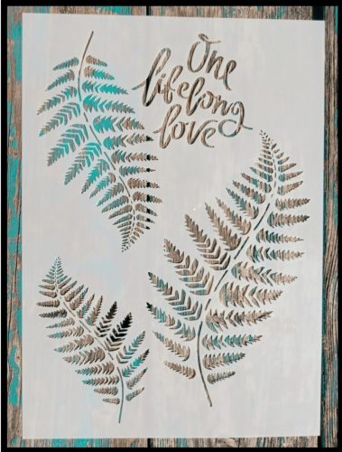 Pàfrànylevèl mintàs festő sablon DIY stencil