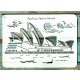 Sydney operaház mintás mintás sablon DIY stencil