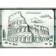 Colosseum mintás műanyag sablon 21x30 cm-es DIY stencil