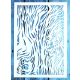 Fa erezet mintás 21x30 cm-es festő sablon  műanyag stencil