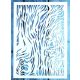 Fa erezet mintás 21x30 cm-es festő sablon  műanyag stencil