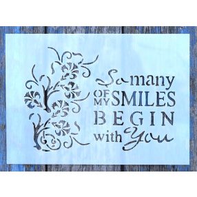 feliratos festő sablon stencil