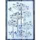 virág mintás festő sablon DIY stencil