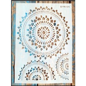 Körcsipke mintás  mandala sablon