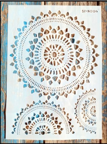 Körcsipke mintás  mandala sablon