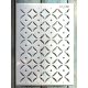A4 Geometria mintás DIY sablon műanyag stencil ST5317