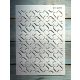 A4 méretű Geometria mintás festő sablon műanyag DIY stencil ST5312