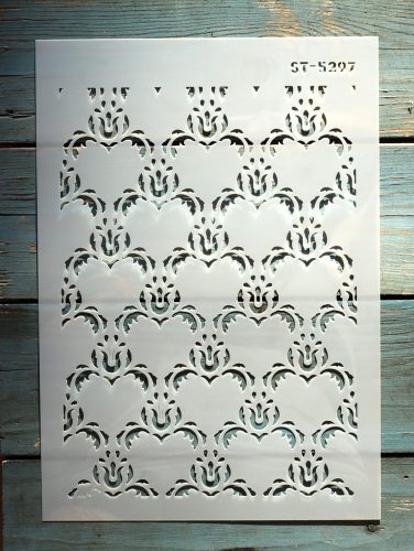 A4 Geometria mintás DIY  sablon műanyag stencil ST 5297