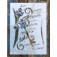 vintage kulcs DIY  sablon, 21x30cm-es műanyag stencil