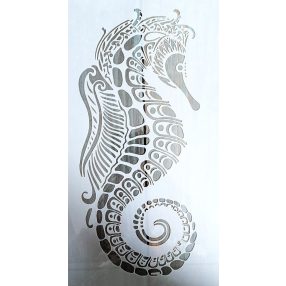 A4 Csikóhalas műanyag sablon stencil