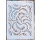 Geometria mintás sablon, stencil  St 5182