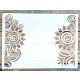 A4   DIY festő sablon , 21x30cm-es műanyag stencil