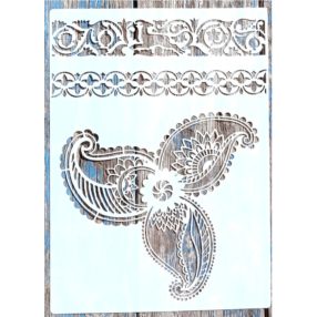 21x30 cm  műanyag Sablon DIY festő stencil