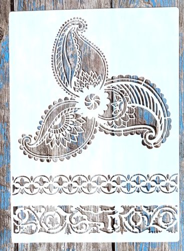 21x30 cm  műanyag Sablon DIY festő stencil