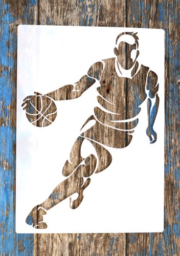 kosárlabda  sablon , stencil