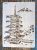 Japán Pagoda, épület műanyag rétegző  sablon , 21x30cm-es DIY  stencil