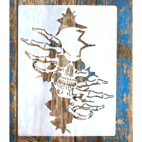 koponya DIY  sablon , A4 21x30cm stencil