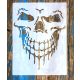 koponya 6 sablon , stencil 