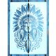 Indián sablon , stencil 