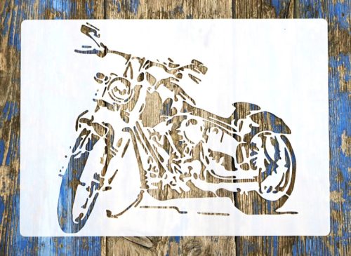  vintage motor műanyag sablon   A4 21x30cm festő  stencil