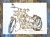  vintage motor műanyag sablon   A4 21x30cm festő  stencil