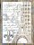vintage eiffel torony  műanyag sablon   A4 21x30cm stencil