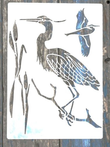 Daru mintás  műanyag sablon A4 21x30cm  DIY madár festő stencil