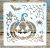  halloween mintás 15x15-ös festő sablon DIY műanyag stencil csempére 