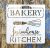 vintage Bakery  Kitchen 15x15-cm festő sablon DIY  csempe díszítő stencil