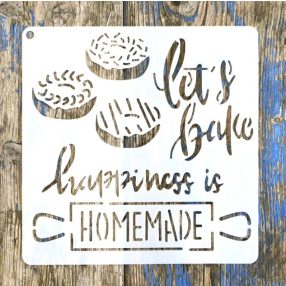   15x15-cm es rétegző festő műanyag sablon  DIY stencil csempére