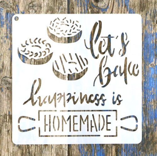 15x15-cm es rétegző festő műanyag sablon  DIY stencil csempére