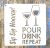 Drink, Bor mintàs 15x15 cm-es festő sablon