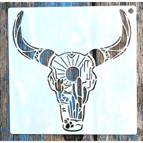 Indián mintàs 4 ,15x15-cm- es festő sablon 