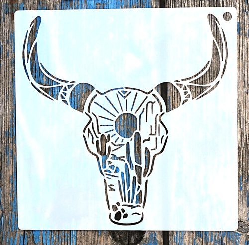 Indián mintàs 4 ,15x15-cm- es rétegző festő sablon 