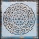Mandala mintàs 9, 15x15-cm- es rétegző festő sablon 