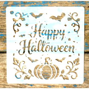 csempe mintàs 15x15-cm festő sablon műanyag DIY  stencil
