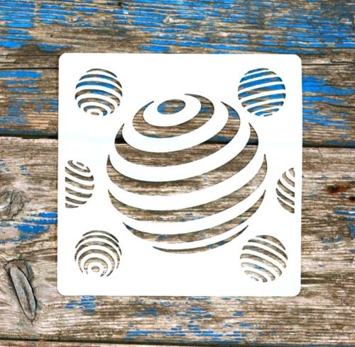 3D mintás ,15x15cm es sablon 