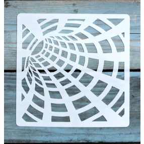 Geometria mintás ,15x15 cm-es sablon 