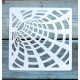 Geometria mintás ,15x15 cm-es sablon 