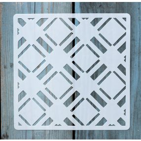 Geometria mintás ,15x15 cm-es sablon 