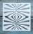 Geometria mintás ,15x15 cm-es sablon 